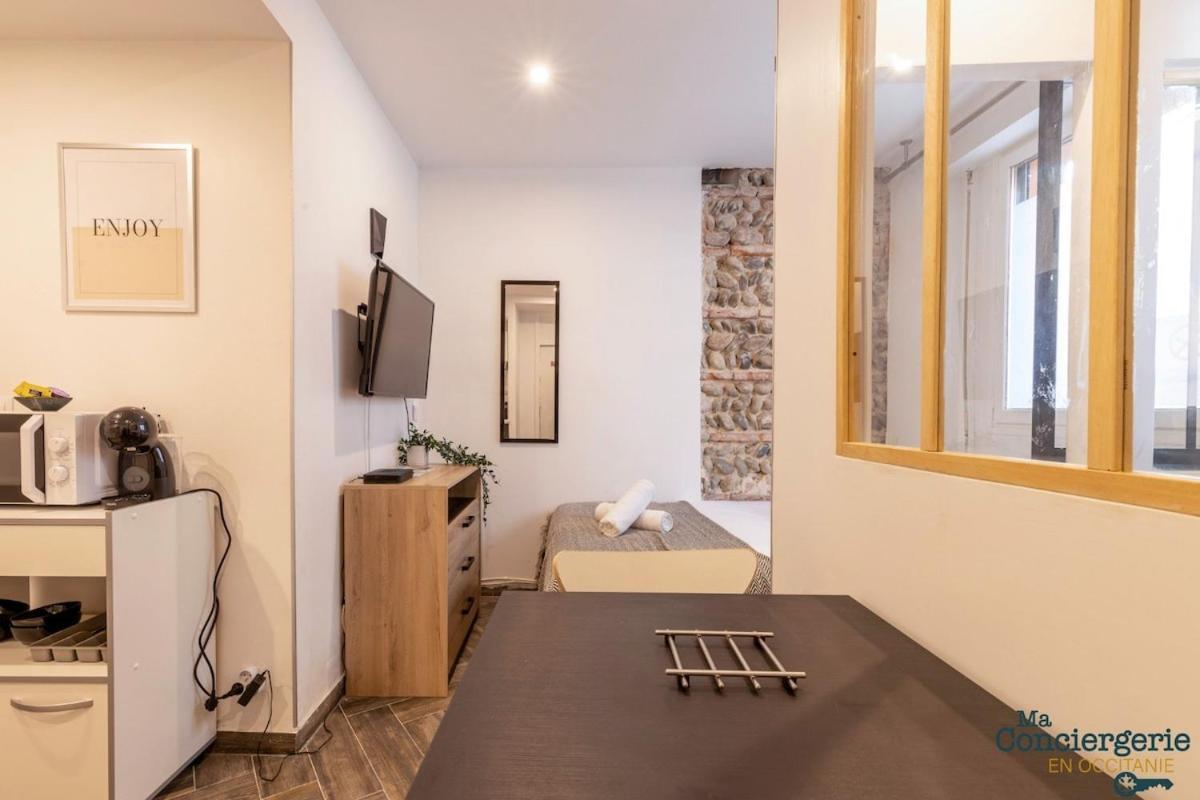 Grand Studio Avec Espace De Travail ตูลูส ภายนอก รูปภาพ